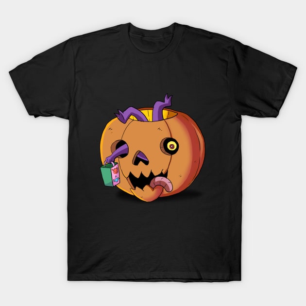 Pumpkin Imp T-Shirt by jazylh